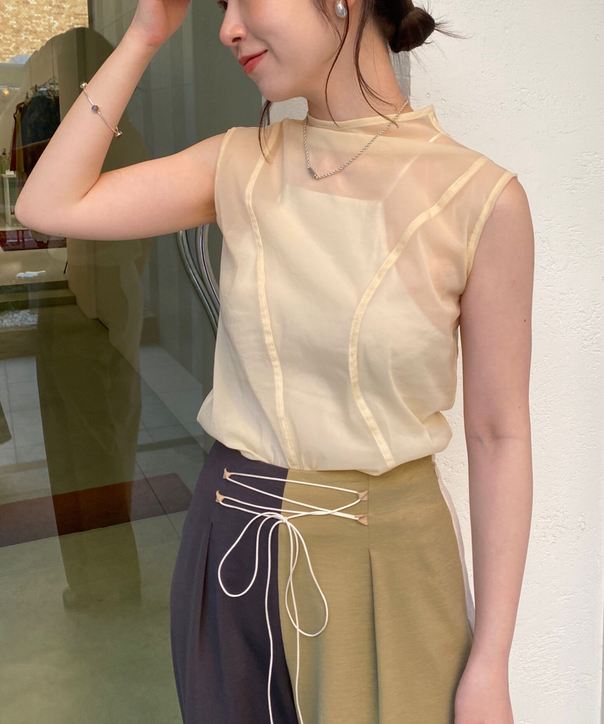 MURRAL /Translucent top | jurk tokyo