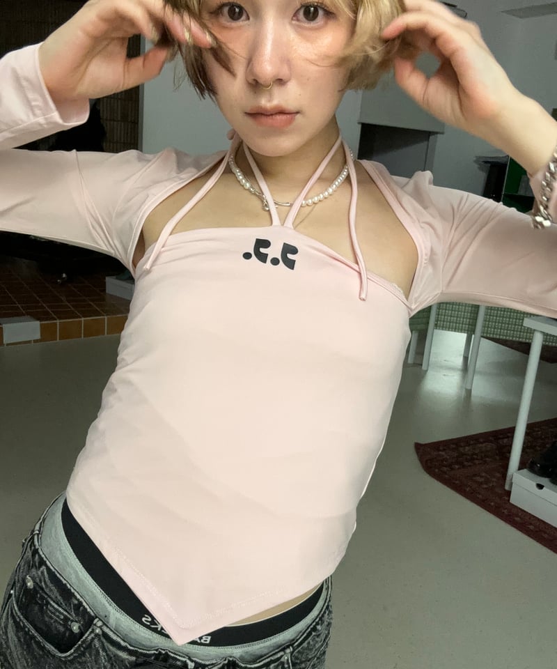 RR)Rest & Recreation / bolero + halter top | J