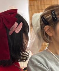 heyep / VELOR SQUARE BIG SCRUNCHIE | JURK shop