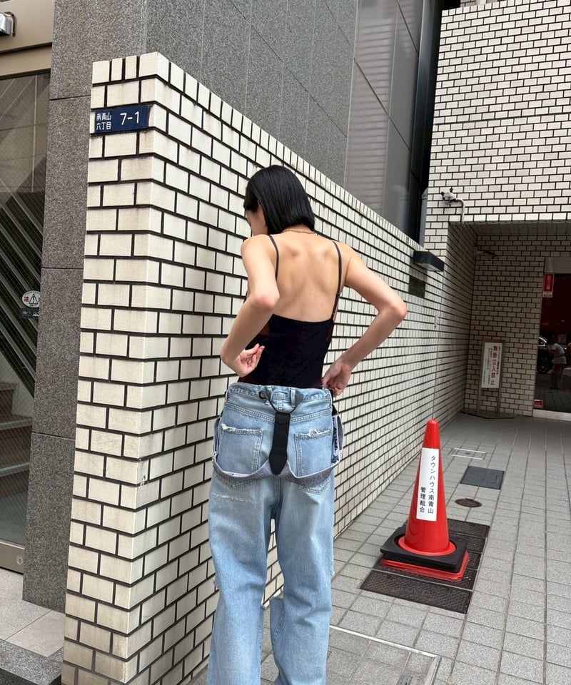 FETICO / Velour paneled bodysuit | JURK shop tokyo