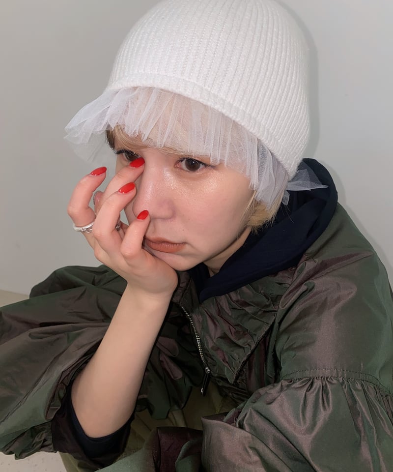 VIVIANO × JURK / Tulle Beanie | JURK shop tokyo