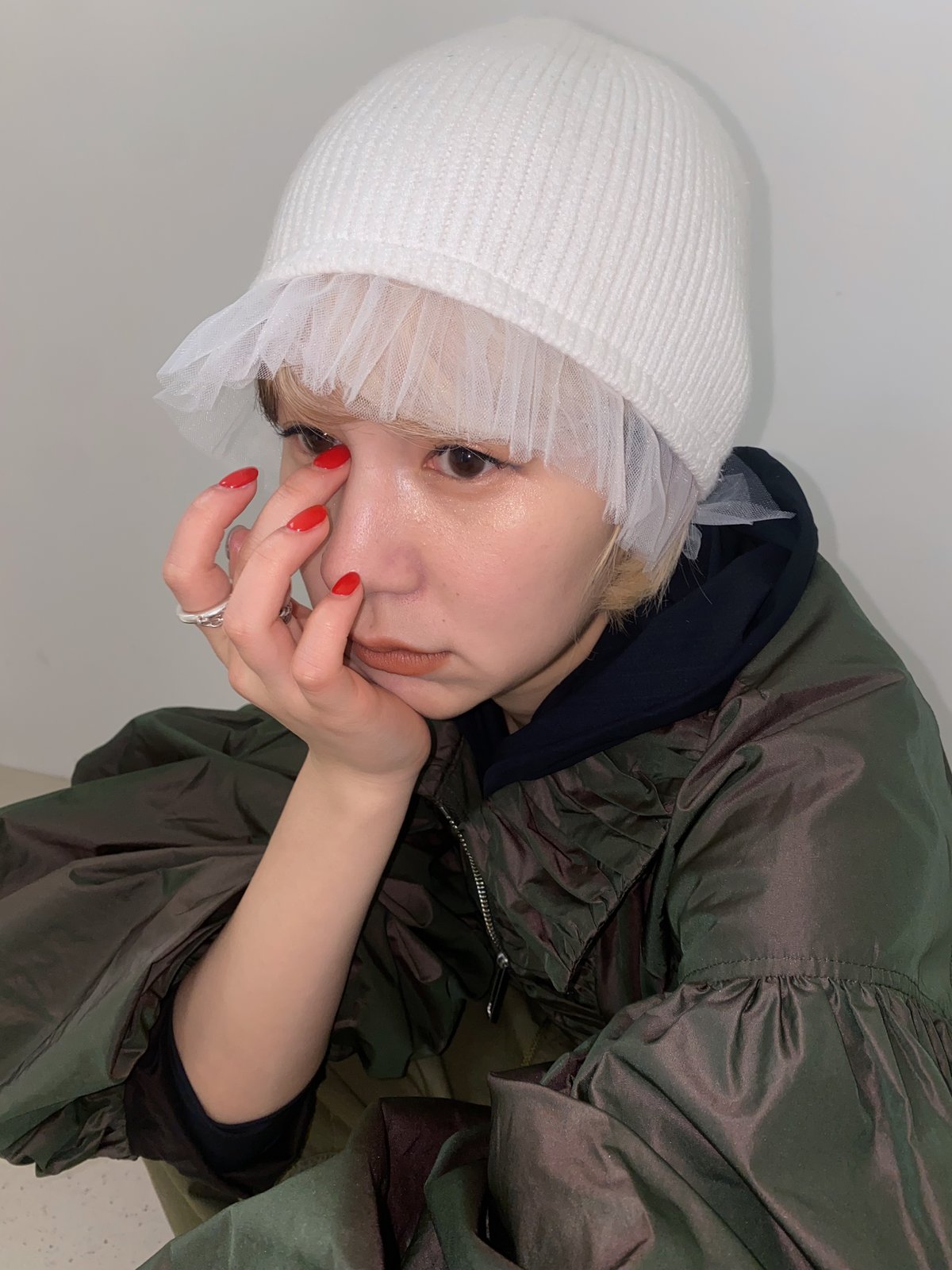VIVIANO × JURK Tulle Beanie fit=scale-down,w=1200