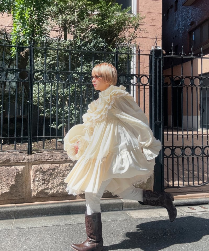 Viviano スカートドレス Viviano スカートドレス VIVIANO 2024年春夏コレクション | 東京