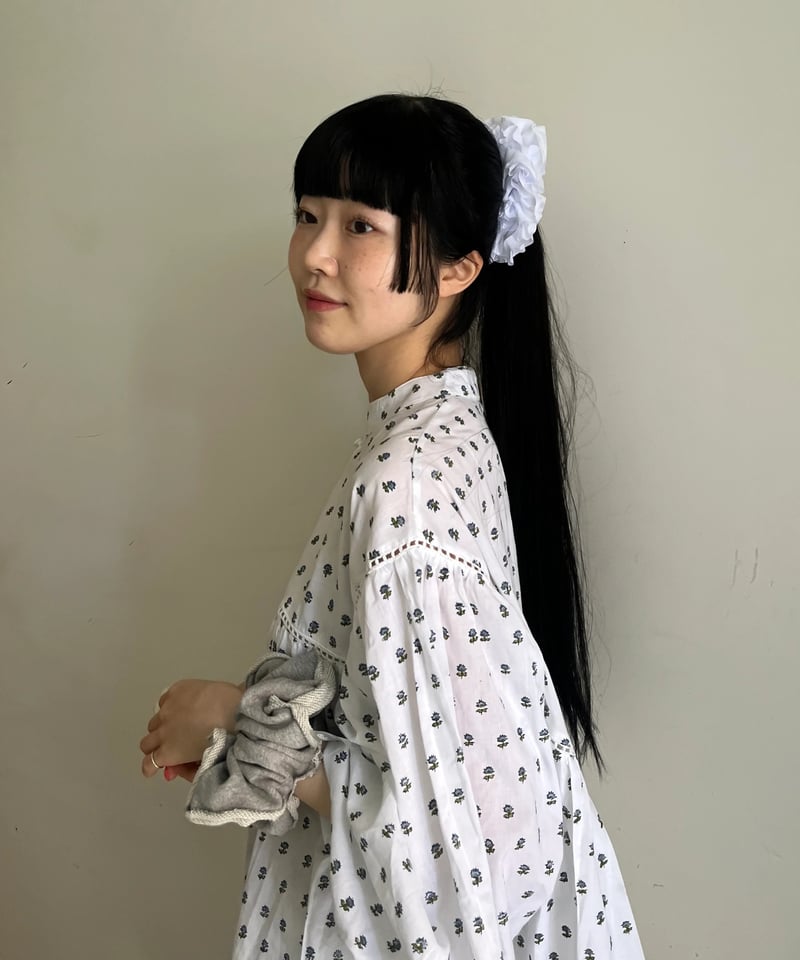 ヘアアクセサリー heyep Dot Jacquard SquareMediumScrunchie Amazon.co.jp: [コードエー] heyep｜Silk Square Medium