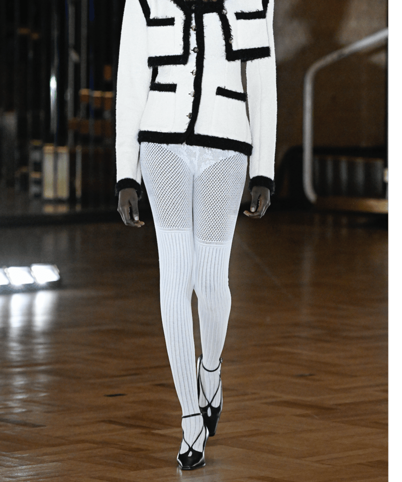 FETICO / ROSE PATTERN LACE KNIT TIGHTS | JURK s