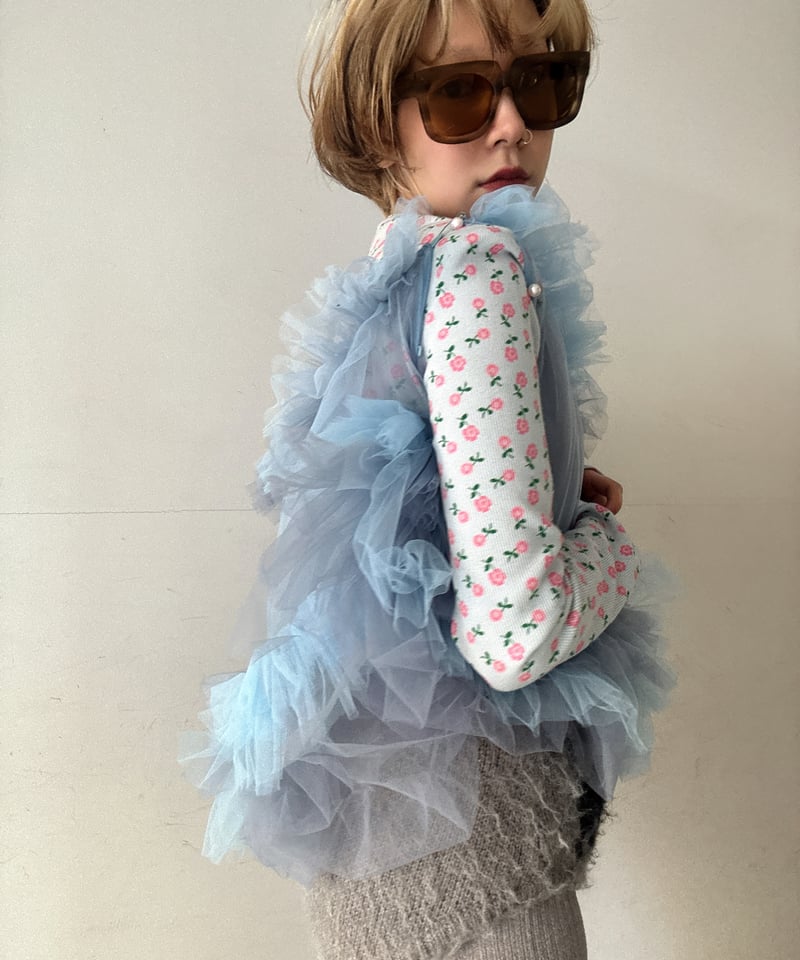 VIVIANO × JURK / Tulle Cami Top | JURK shop tokyo