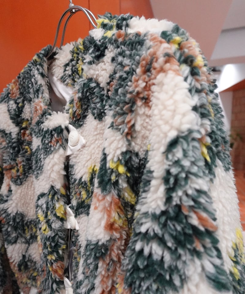 最終値下げFUMIE TANAKA ＊ jacquard boa blouson FUMIE TANAKA（フミエタナカ）の「【FUMIE=TANAKA/フミエタナカ