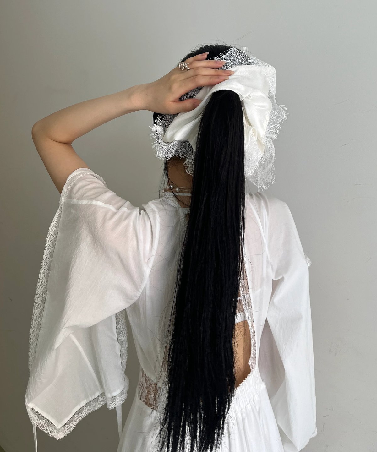Heyep / Silk Lace Scrunchie | JURK shop tokyo