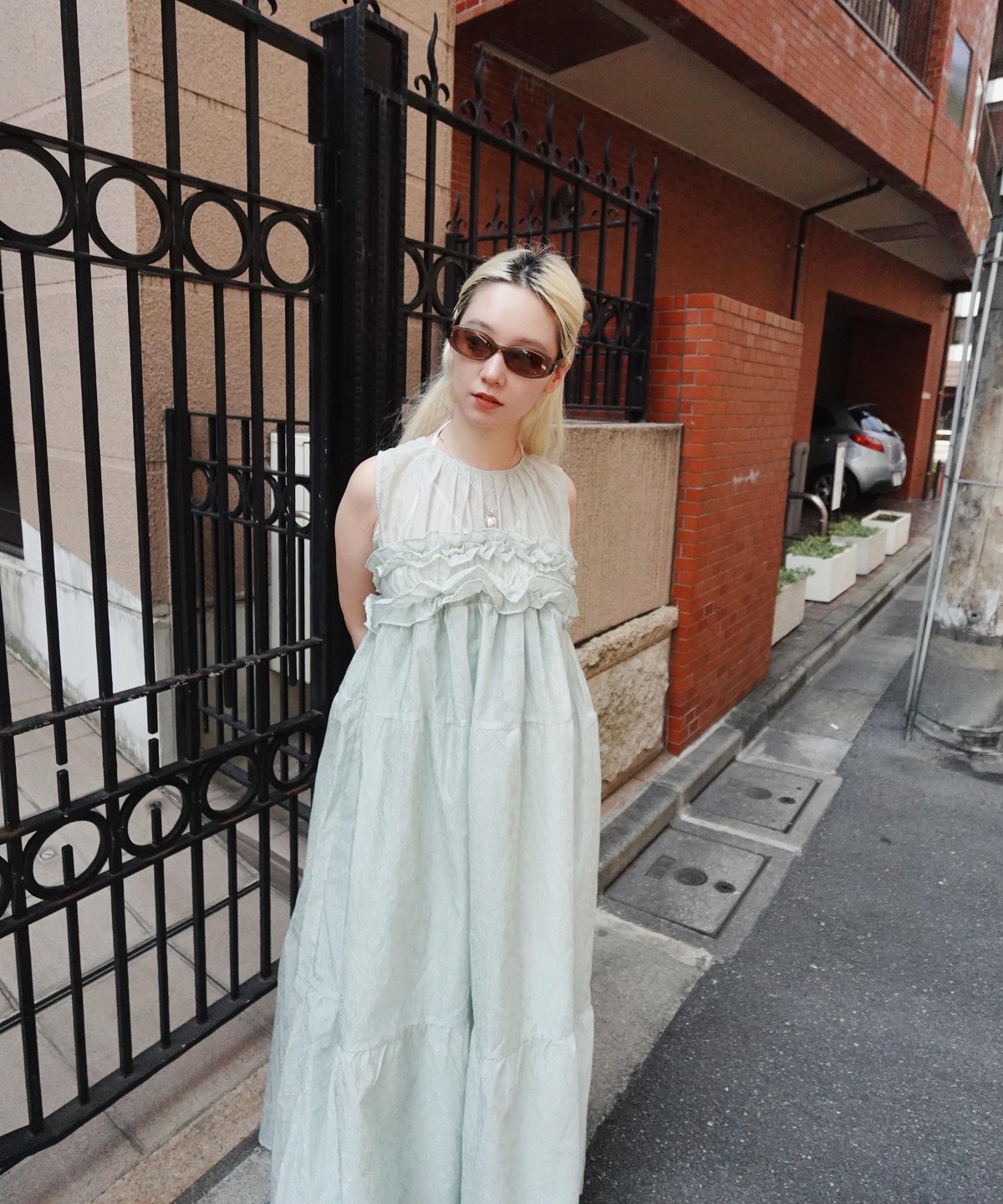 ワンピース dream sister jane parlour organza dress Dream Sister Jane Eva Pink Organza Dress - Style Charade