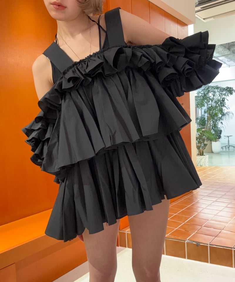 naokitomizuka / Ruffle camisole blouse | JURK s