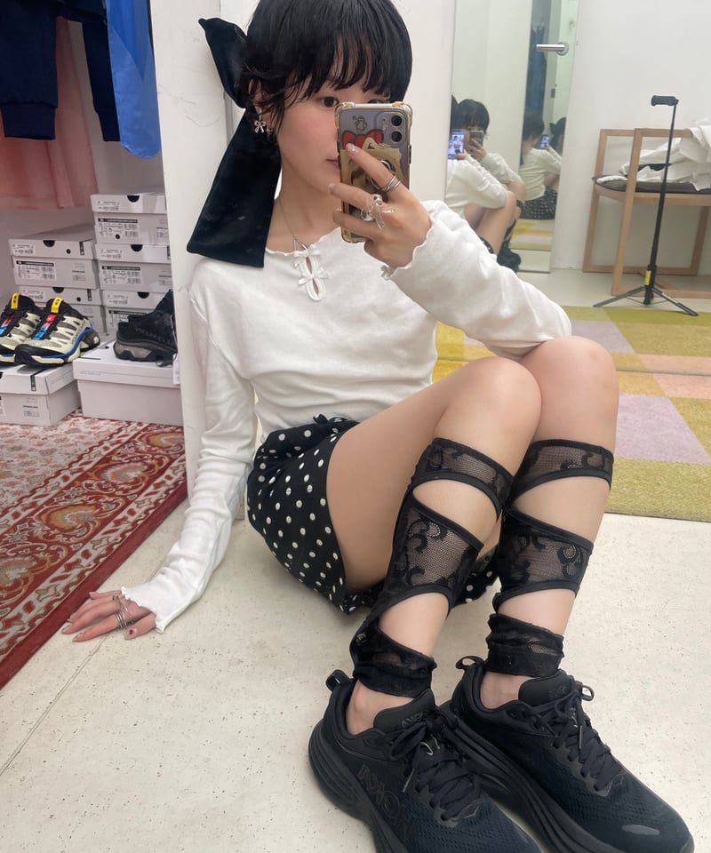 AKIKOAOKI / laced leg | JURK shop tokyo