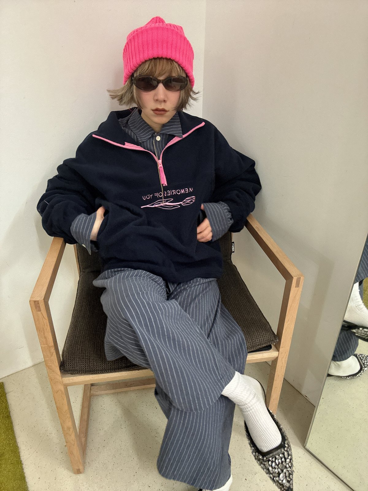 Common Noun × JURK / fleece half zip | JURK TOKYO