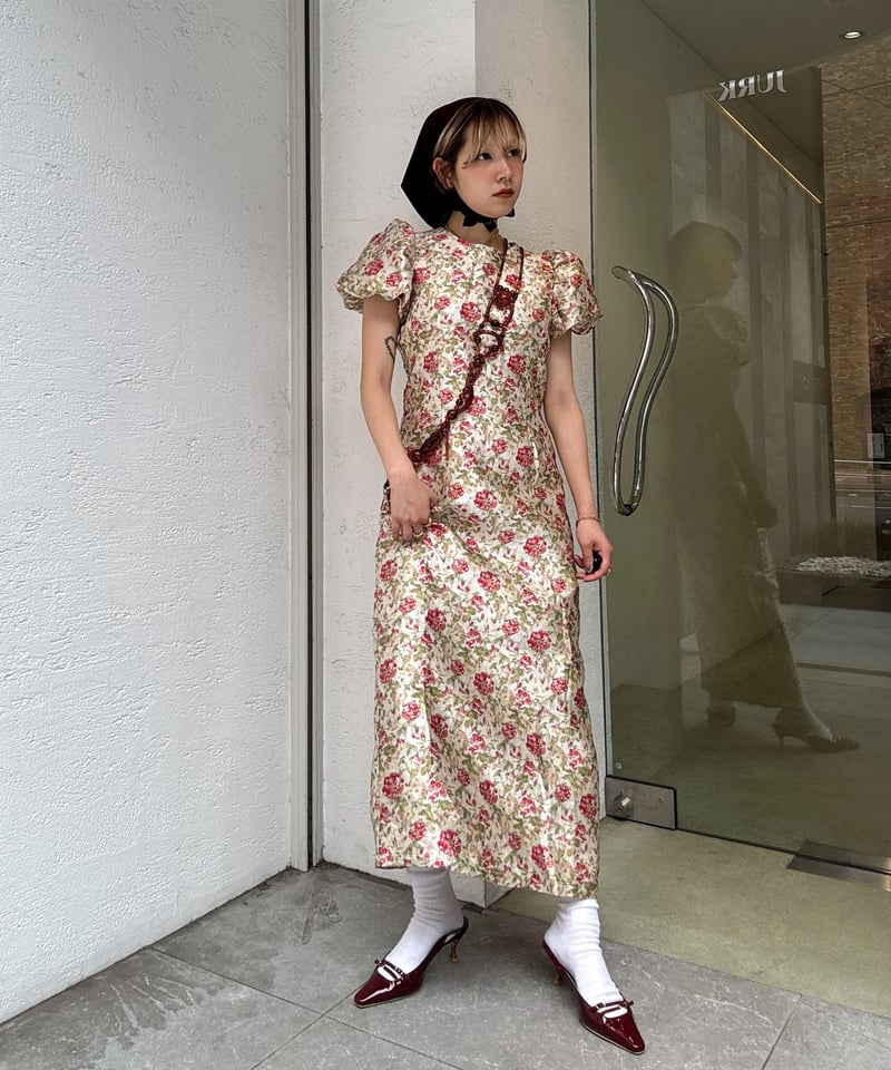 DREAM sisterjane / Forest Echo Jacquard Midi Dr