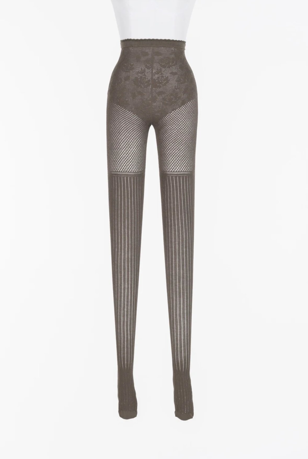 FETICO / ROSE PATTERN LACE KNIT TIGHTS | JURK s