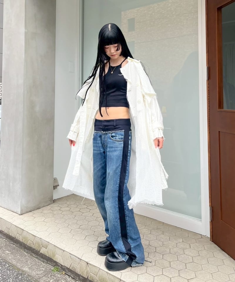 FUMIE TANAKA フミエタナカ 変形 ロングコート 楽天市場】FUMIE=TANAKA フミエタナカ needle trench CO