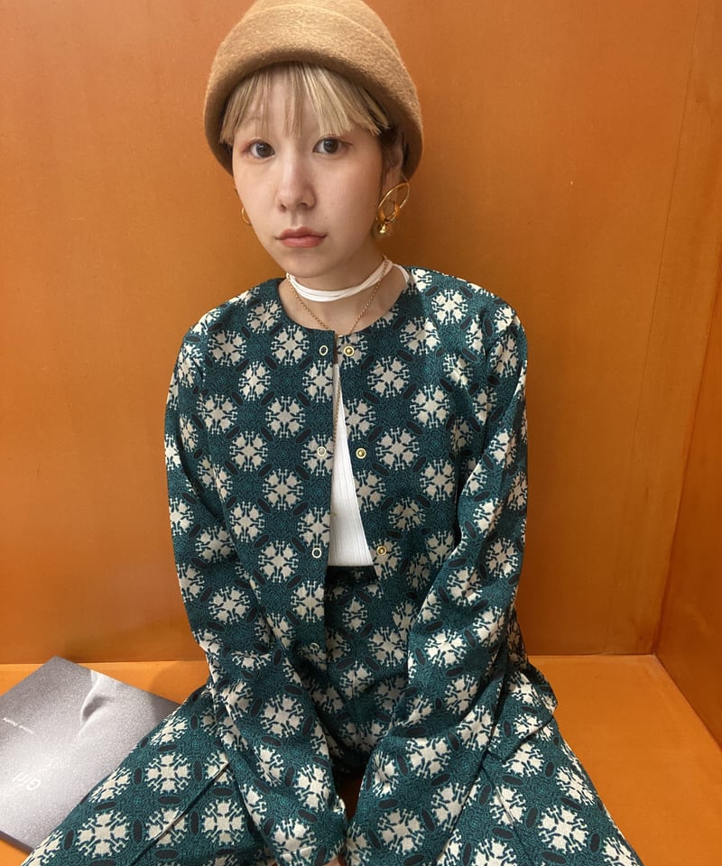 FUMIE=TANAKA / jaguard cardigan | JURK TOKYO FUMIE=TANAKA / jaguard cardigan | JURK TOKYO