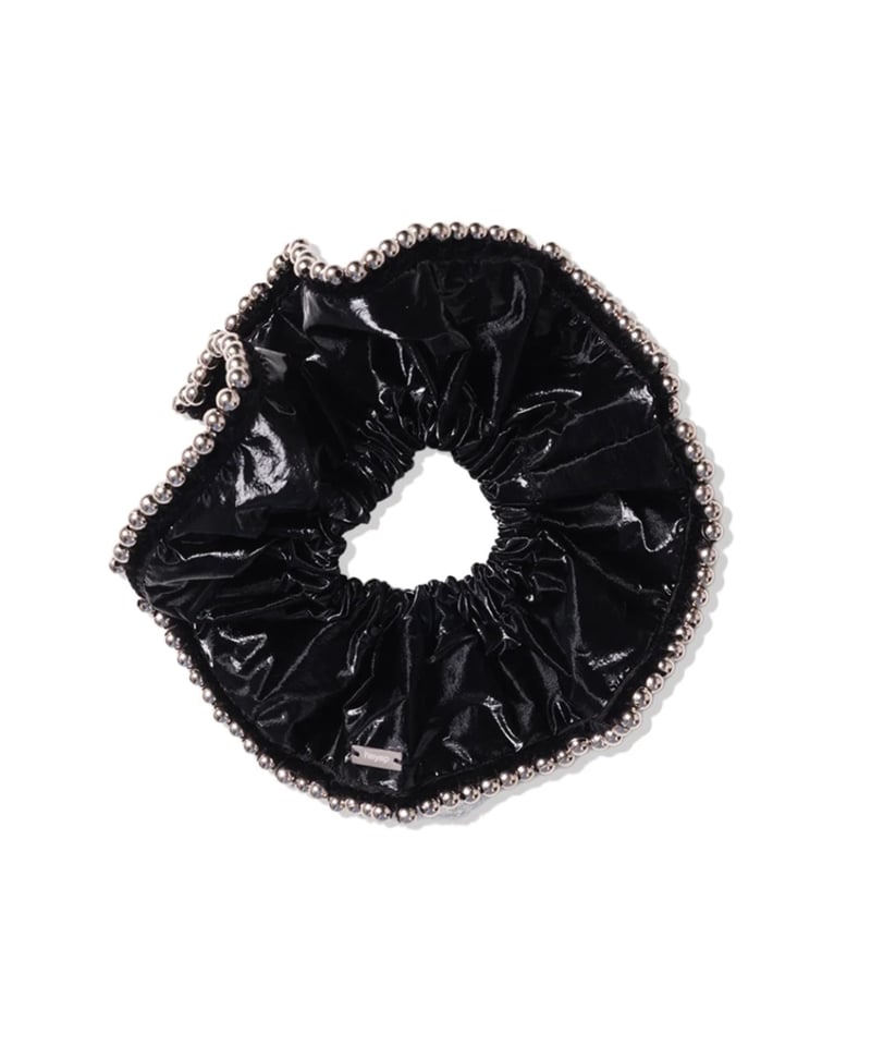 heyep / Patent Faux Leather Scrunchie | JURK sh