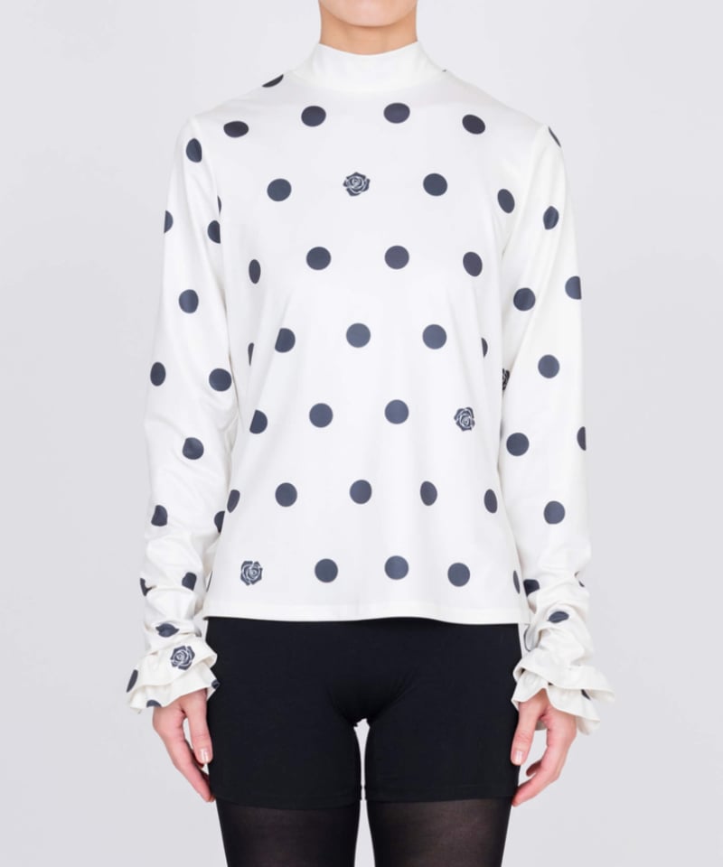 VIVIANOトップスVIVIANO Elastic Top Floral VIVIANOトップスVIVIANO Elastic Top Floral