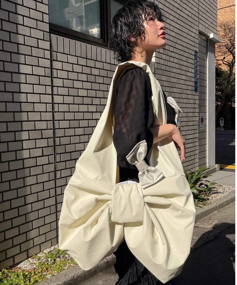 BOGUTA ふわふわおリボンbag L Boguta Tulle Bowknot Bag(Leftovers Stock/8 Colours) - CLOBBAONLINE