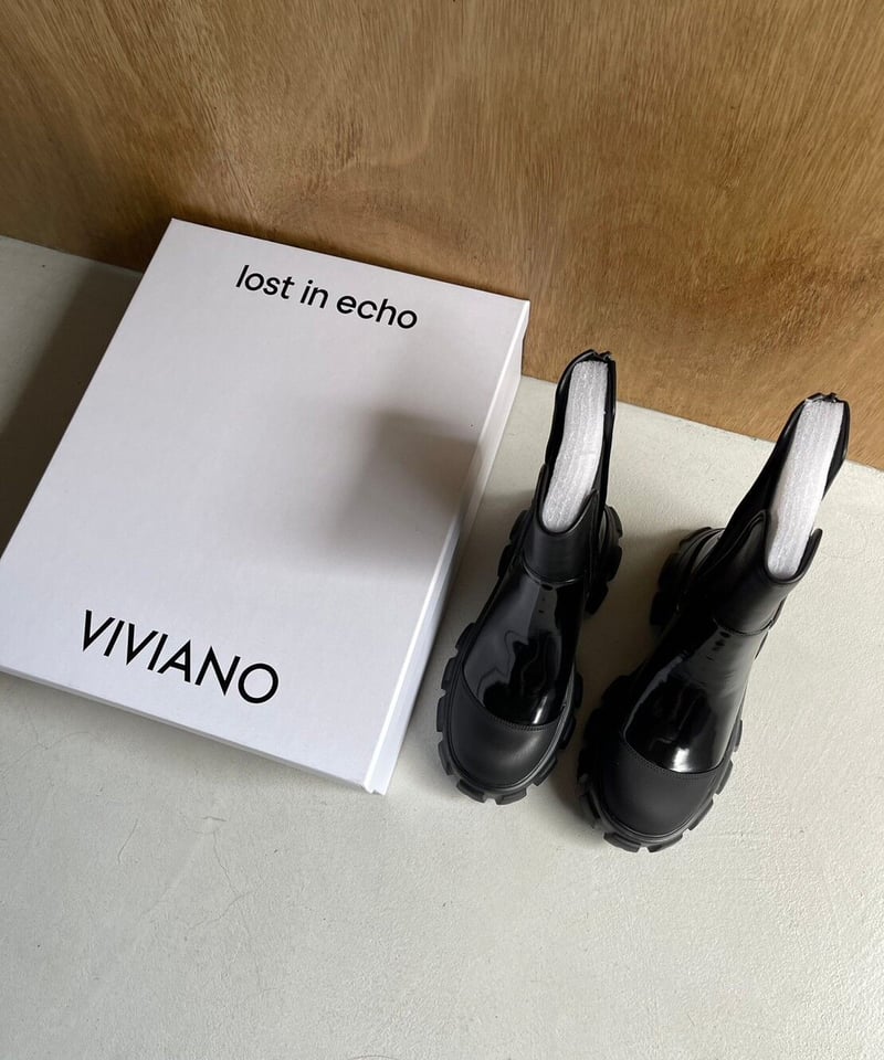 VIVIANO×lost in echo / side gore boots | JURK T