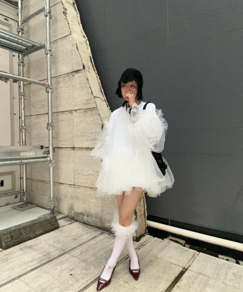 EDIT.FOR LULU VIVIANO チュール スウェット VIVIANO / Swell Tulle Sweat Shirt | JURK shop t