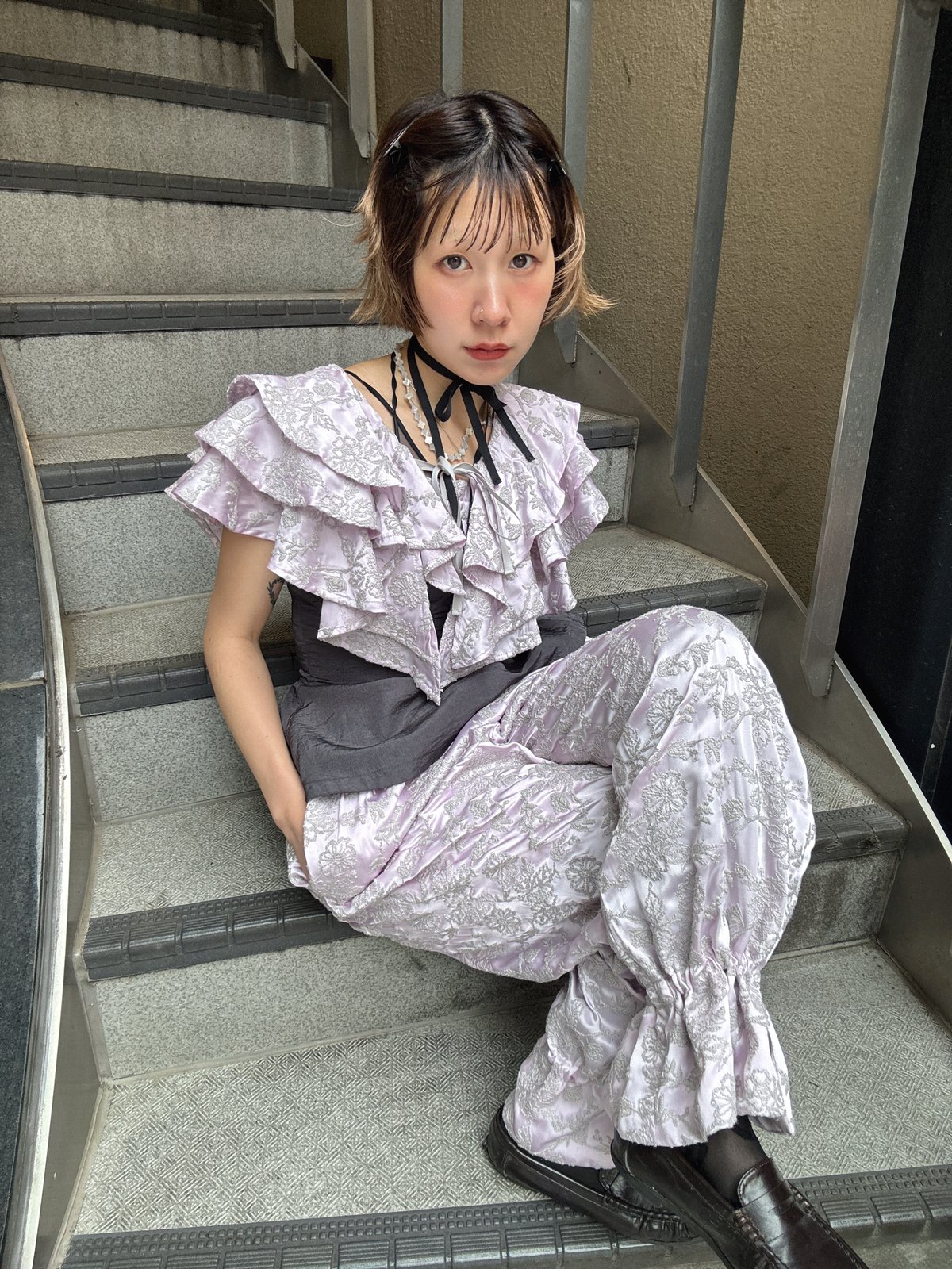 FUMIETANAKAオールインワン FUMIE=TANAKA / embroidery all-in-one | JURK sho
