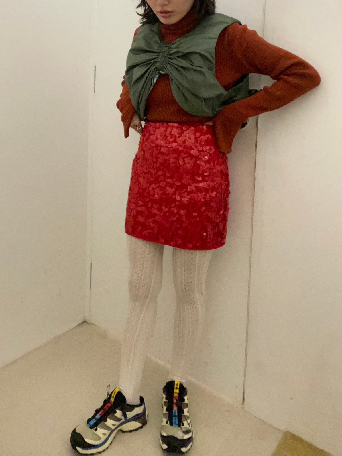 【Sister Jane】DREAM コースタルツイード ミニスカート Dream sister jane / Royale Sequin Mini Skirt |