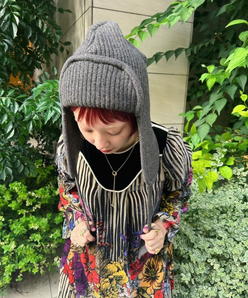 FUMIE=TANAKA / ear cover knit cap | jurk tokyo