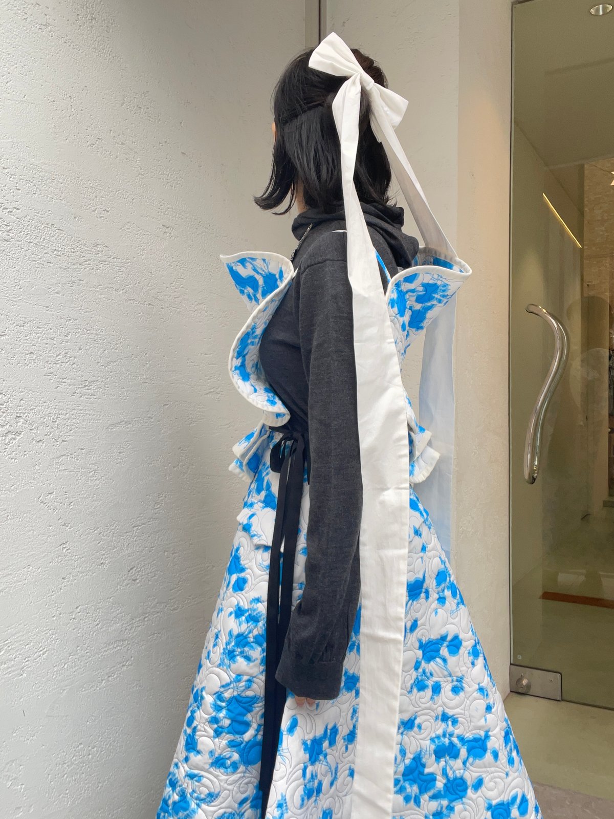 VIVIANO / Quilted Ruffle Bustier | JURK shop tokyo