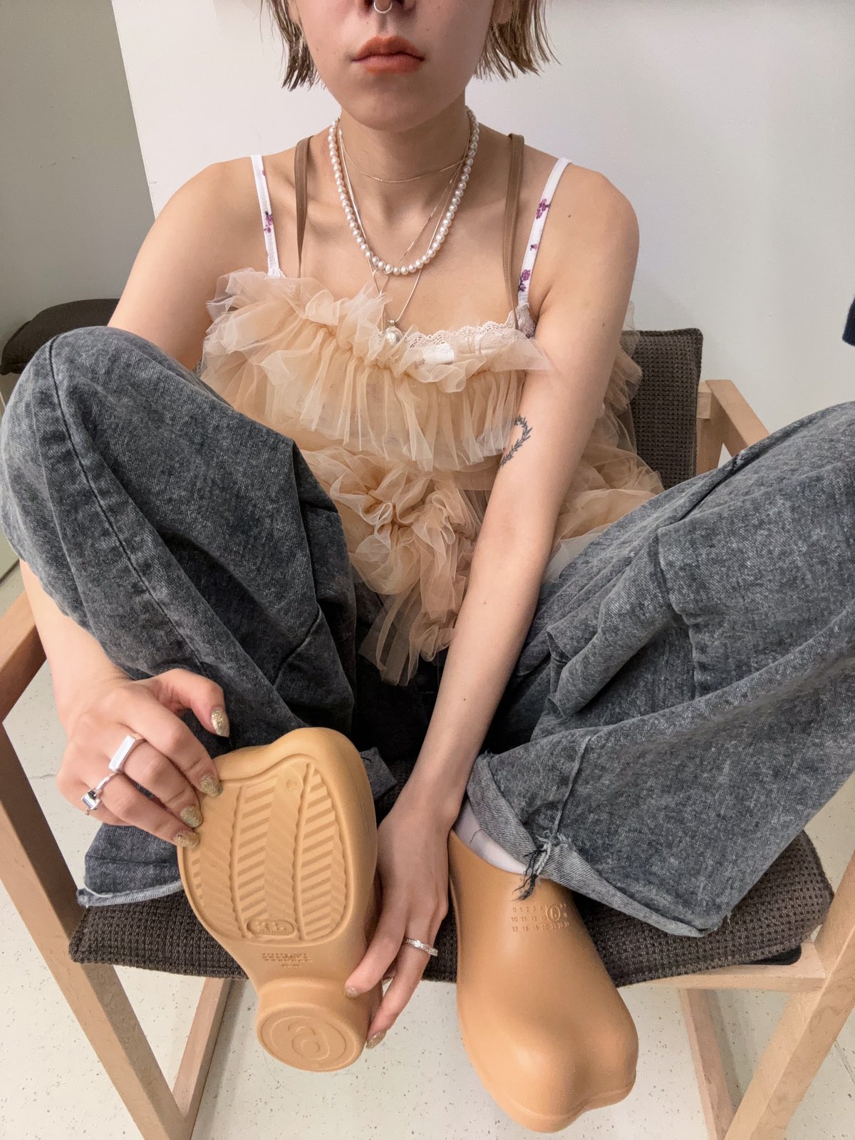 VIVIANO × JURK / Tulle Cami Top | JURK TOKYO VIVIANO × JURK / Tulle Cami Top | JURK TOKYO