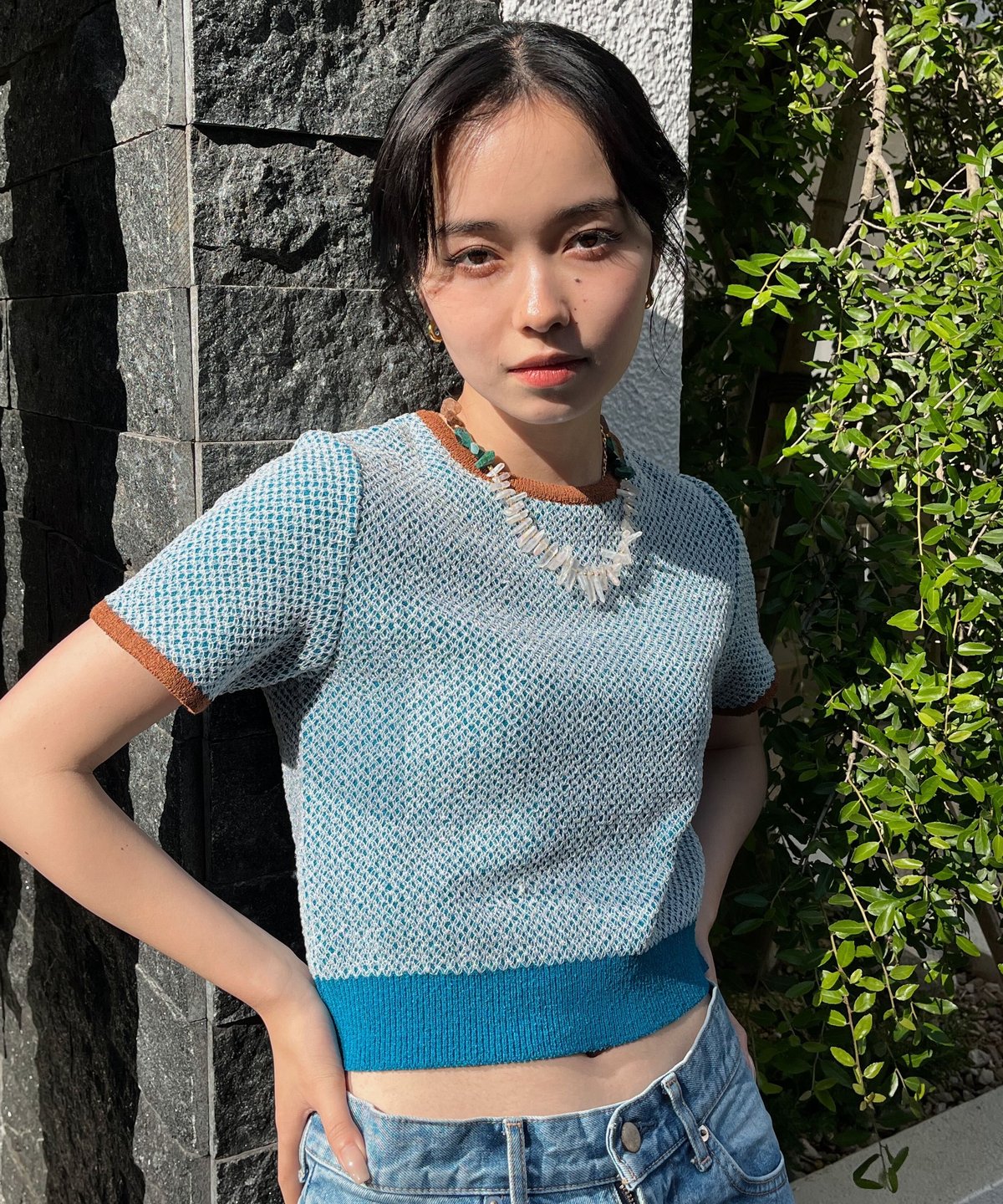 MURRAL / Jelly knit top | JURK TOKYO MURRAL / Jelly knit top | JURK TOKYO