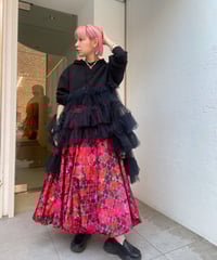 VIVIANO / Heart Pattern Fur Aviator Hat | JURK