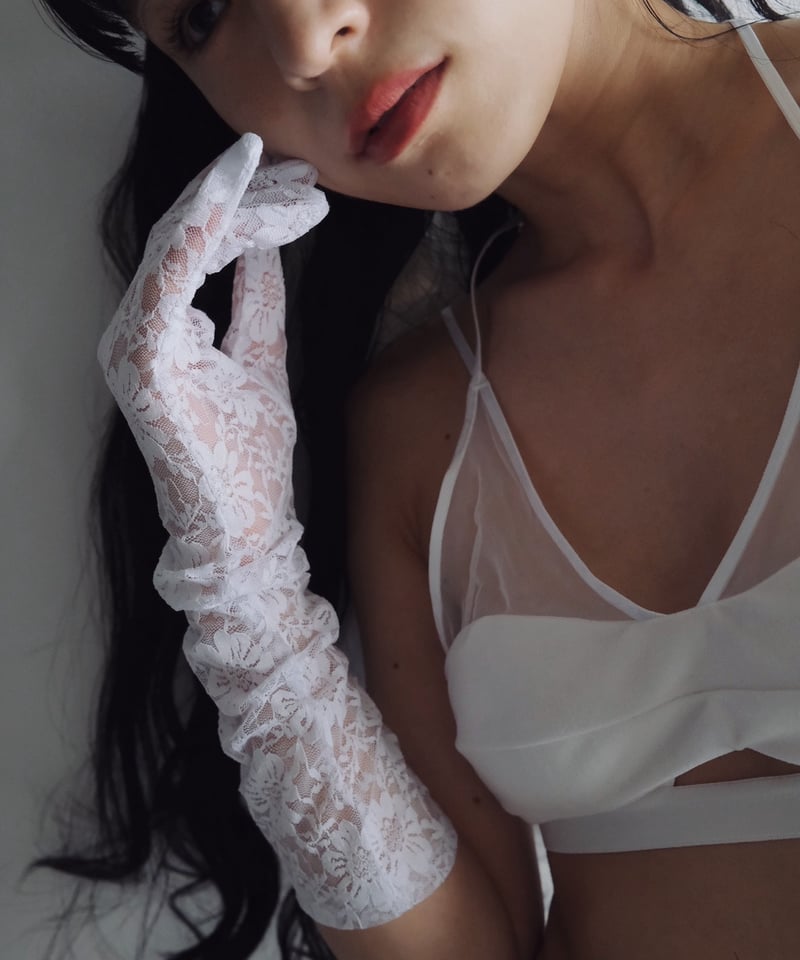 FETICO × JURK / SHEER PANELED VELVET BRALETTE | FETICO × JURK / SHEER PANELED VELVET BRALETTE |