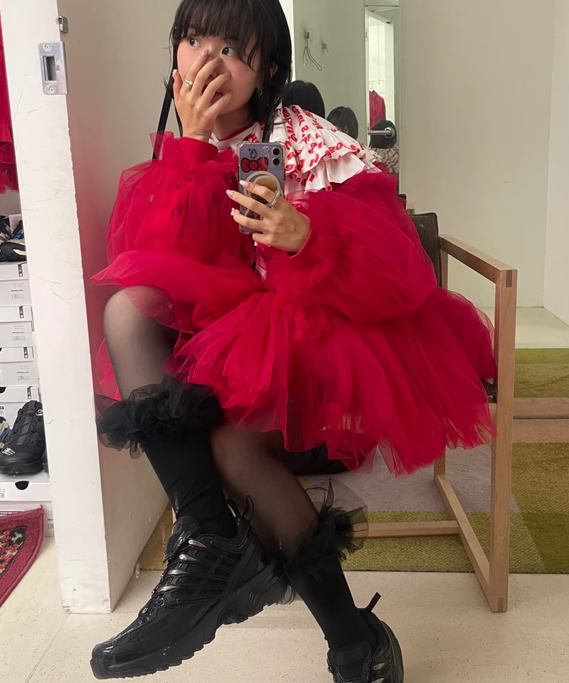 VIVIANO / Swell Tulle Sweat Shirt | JURK shop t