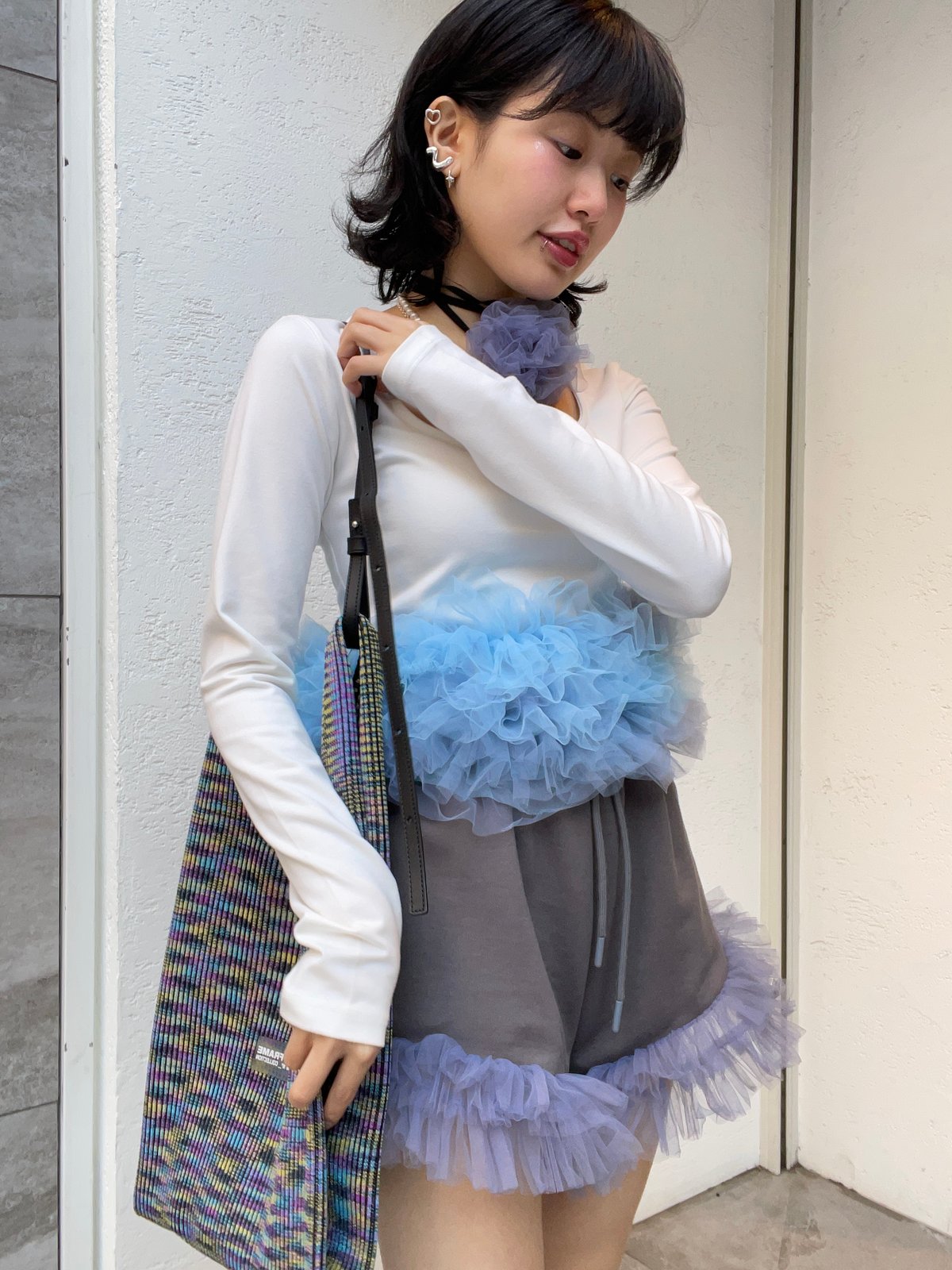 VIVIANO × JURK / Tulle Bustier | JURK shop tokyo