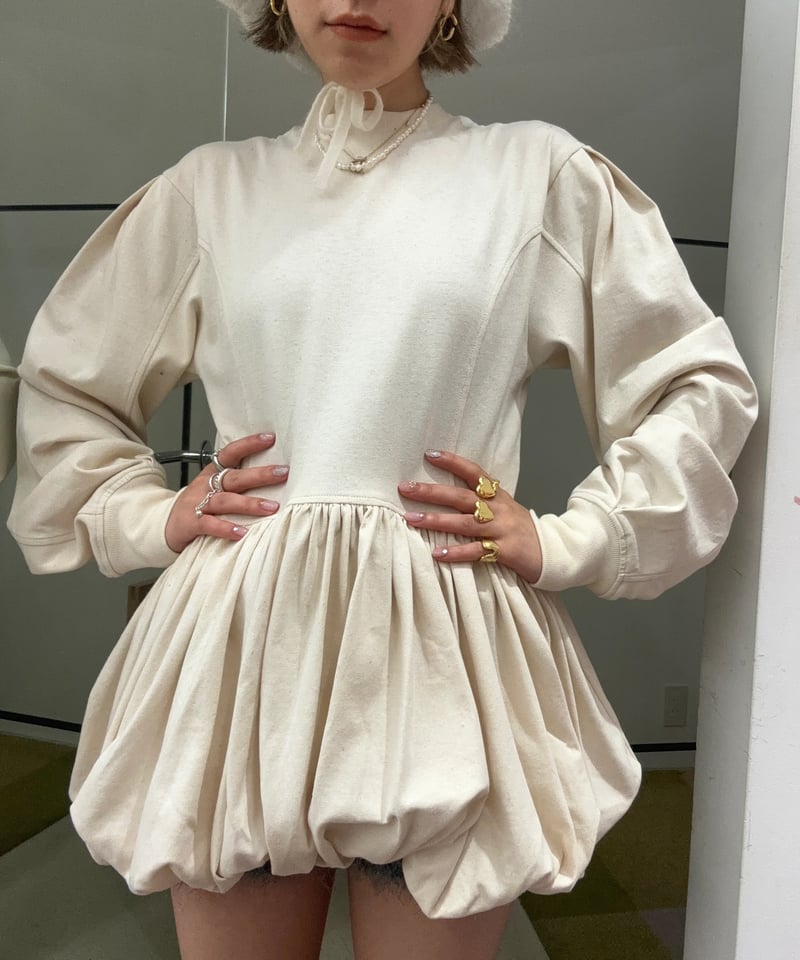 Little $uzie / Ballon Hem Swiching Tops | JURK