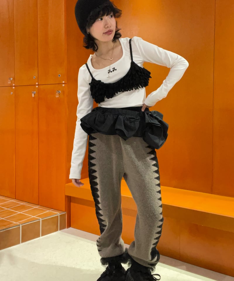 FUMIE=TANAKA / Giza knit pants | JURK TOKYO FUMIE=TANAKA / Giza knit pants | JURK TOKYO