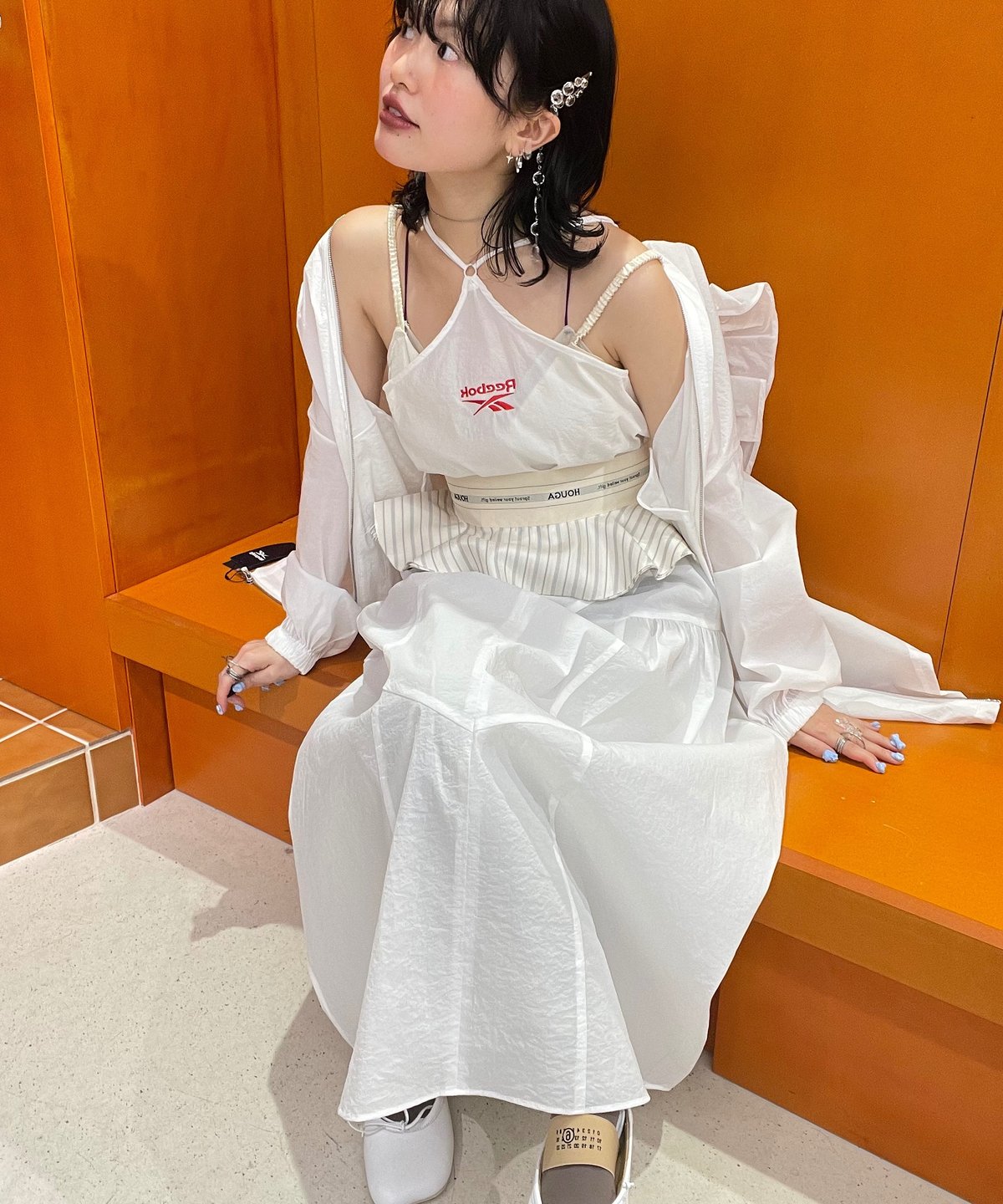 naokitomizuka / Reebok camisole one piece | JUR