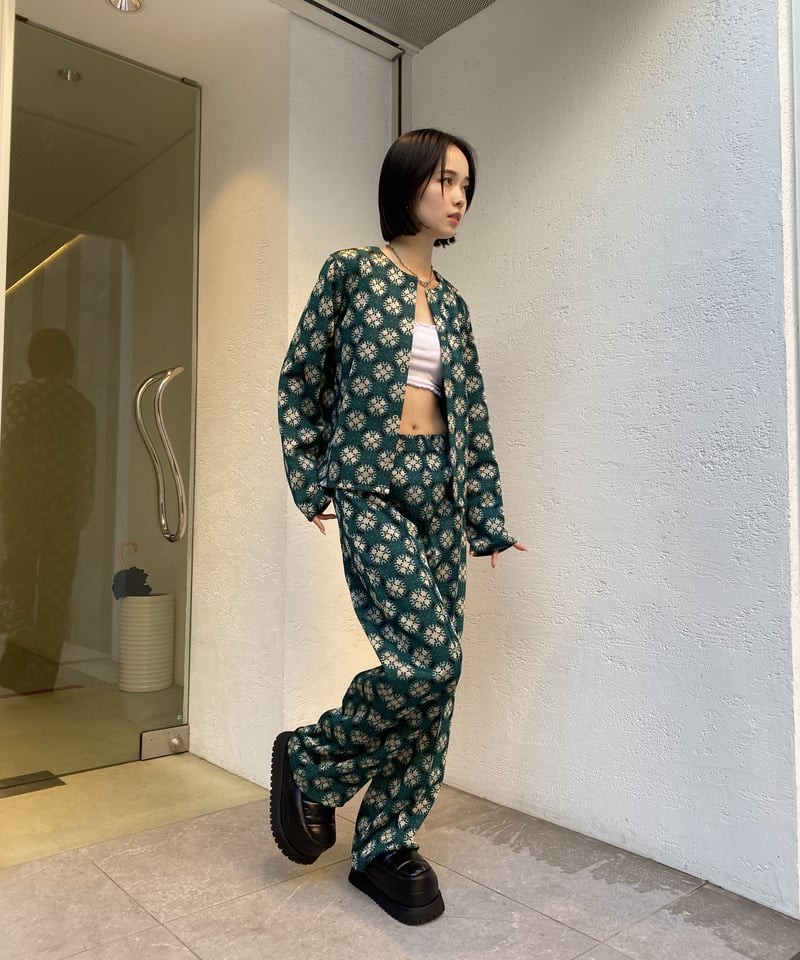 FUMIE=TANAKA / jaguard cardigan | JURK TOKYO FUMIE=TANAKA / jaguard cardigan | JURK TOKYO