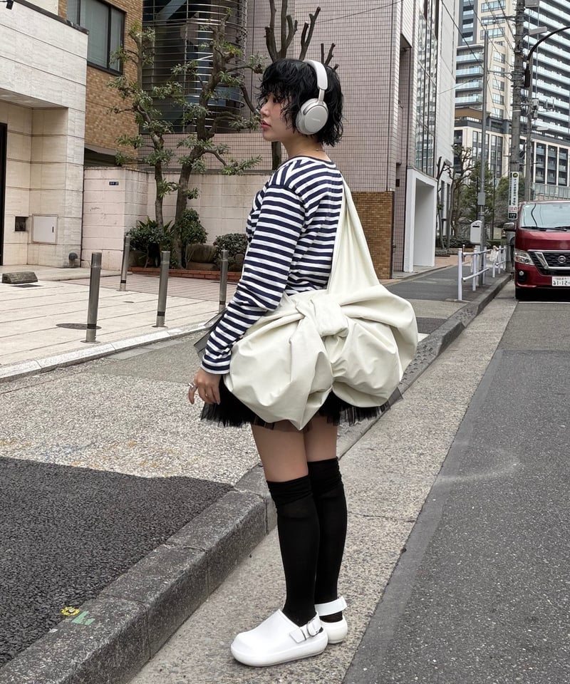 完売品 新品　naokitomizuka 26ss リボンバック naokitomizuka / Design ribbon bag | JURK shop t