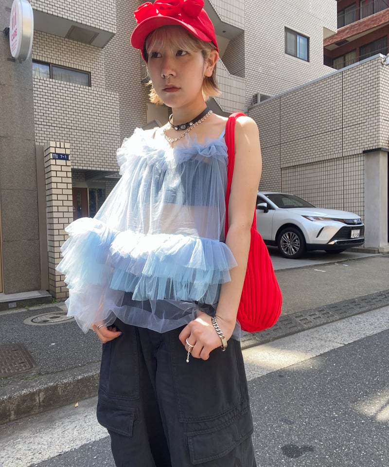VIVIANO × JURK / Tulle Cami Top | JURK TOKYO VIVIANO × JURK / Tulle Cami Top | JURK TOKYO
