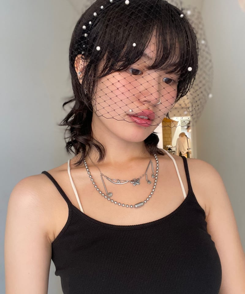 Heyep / Pearl Veil Headband | JURK shop tokyo