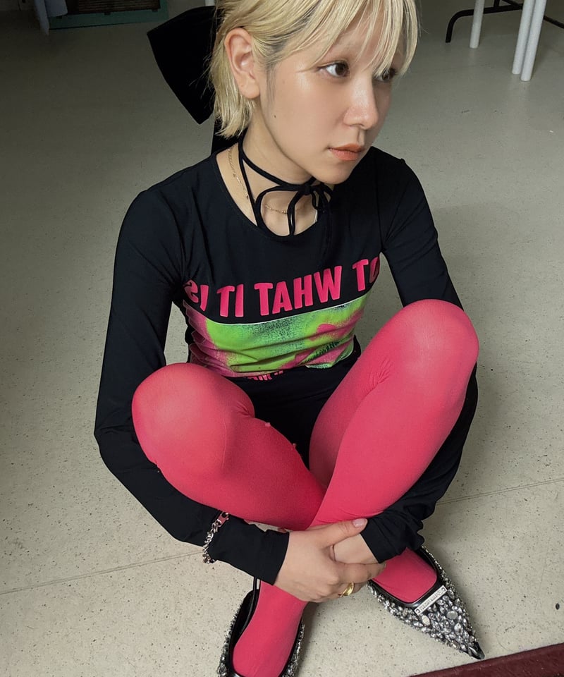 MM6 / graphic print body suit | JURK shop tokyo