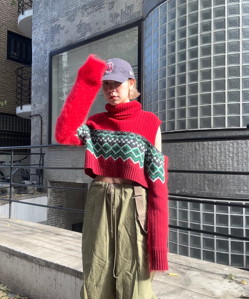 FACETASM / LAYERED NORDIC KNIT | JURK TOKYO FACETASM / LAYERED NORDIC KNIT | JURK TOKYO