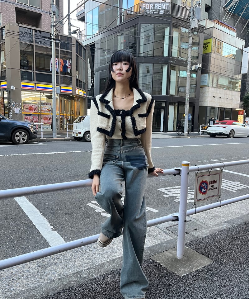 FETICO / Boucle knit short jacket | JURK shop t