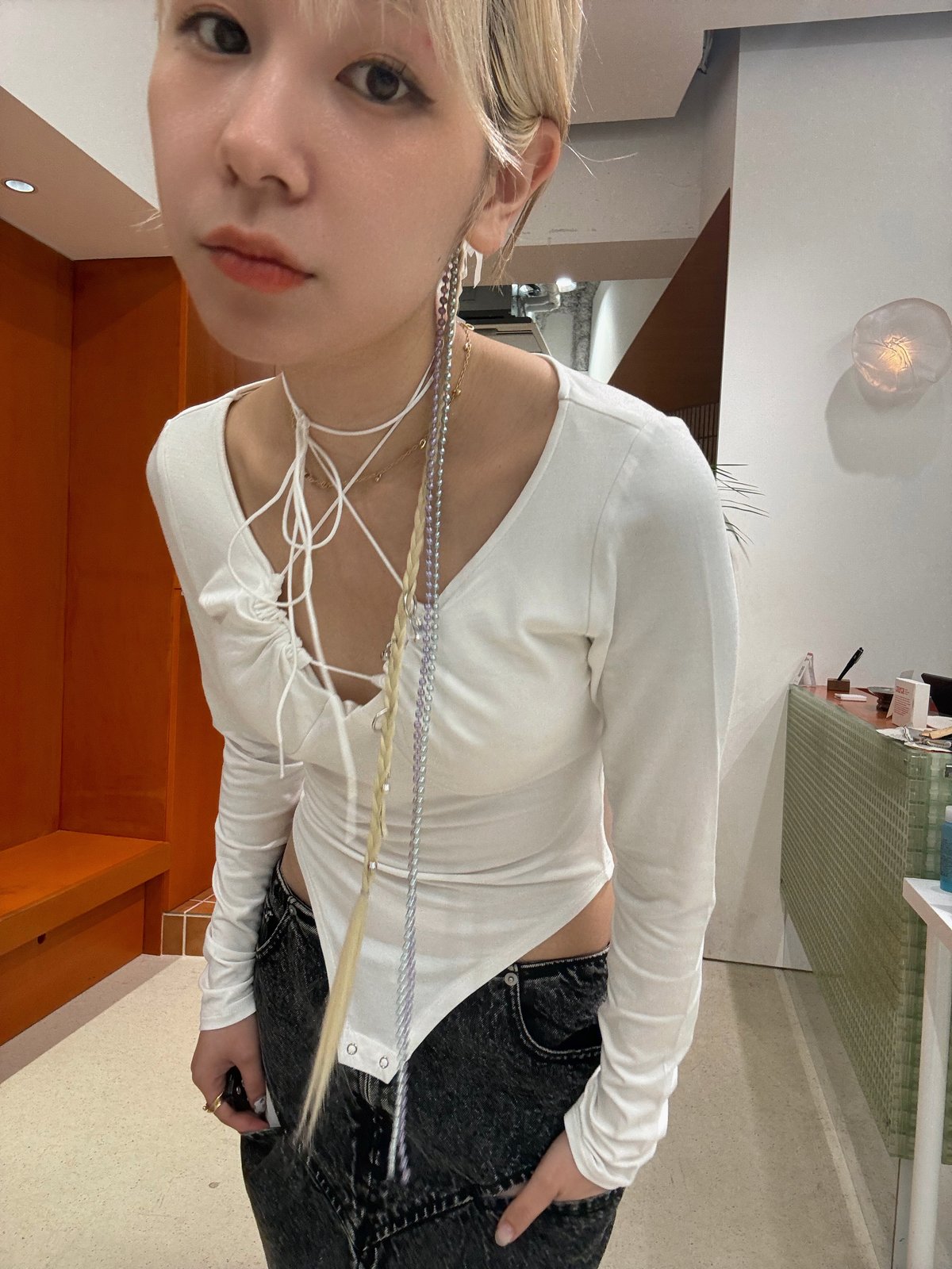 Determ / Collagen Strappy Bodysuit