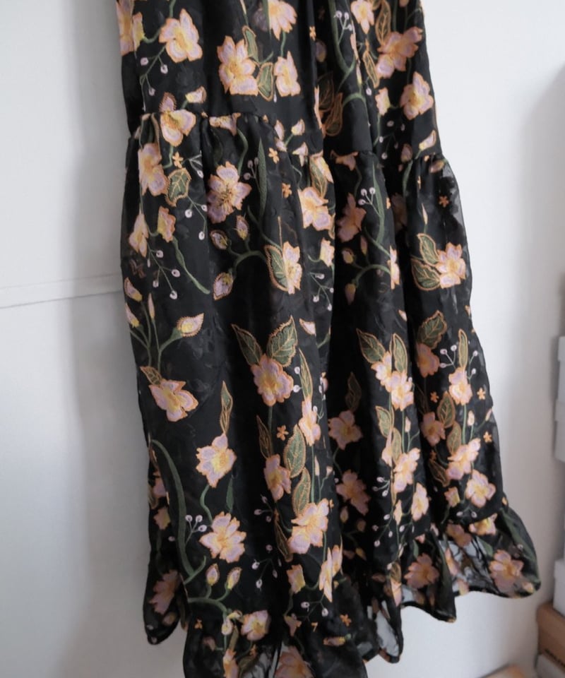 DREAM sisterjane / Wood Lily Embroidered Maxi D