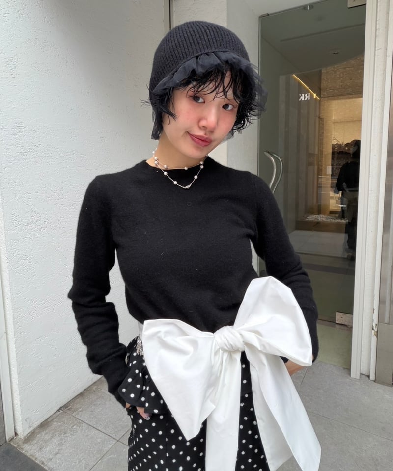 VIVIANO × JURK / Tulle Beanie | JURK shop tokyo