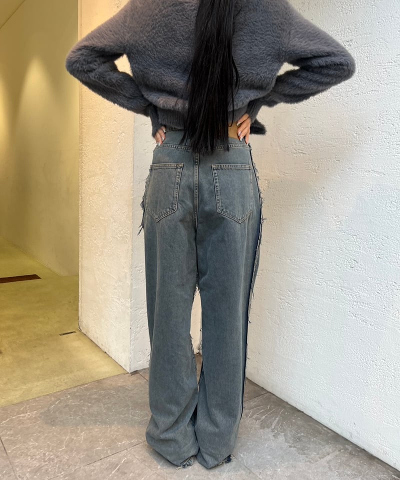 MM6 Maison Margiela / Cotton wide-leg jeans | J