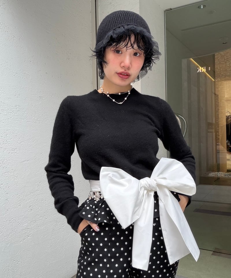 VIVIANO × JURK / Tulle Beanie | JURK shop tokyo